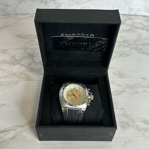 Emporio inspired mens wrist watch